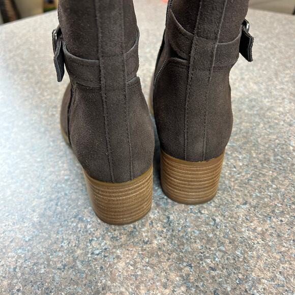 Koolaburra By UGG Women’s Madeley Tall Suede Boot Chocolate 9 - Picture 4 of 7